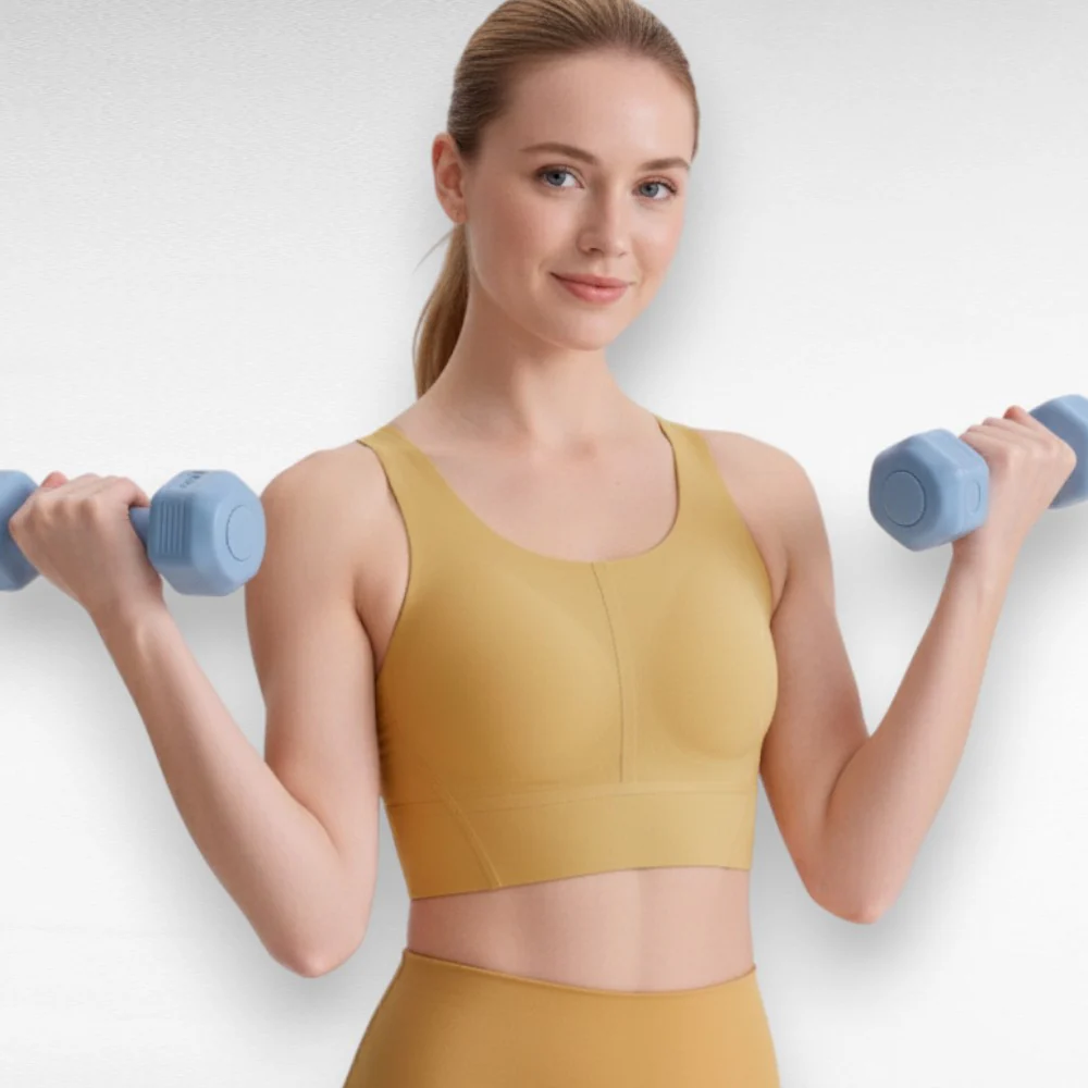 Cloud-Like Workout Tank Top Bra - Image 5