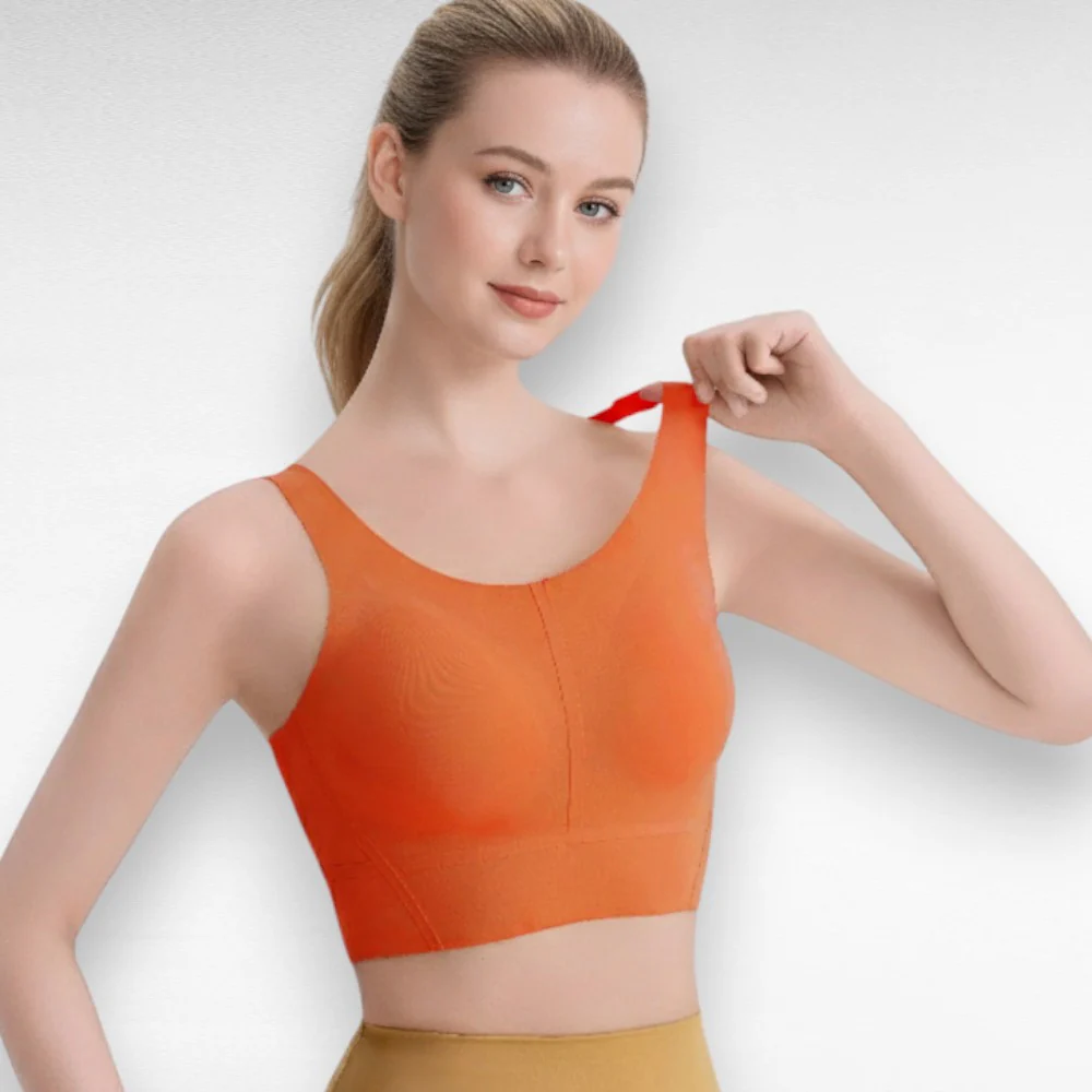 Cloud-Like Workout Tank Top Bra - Image 7