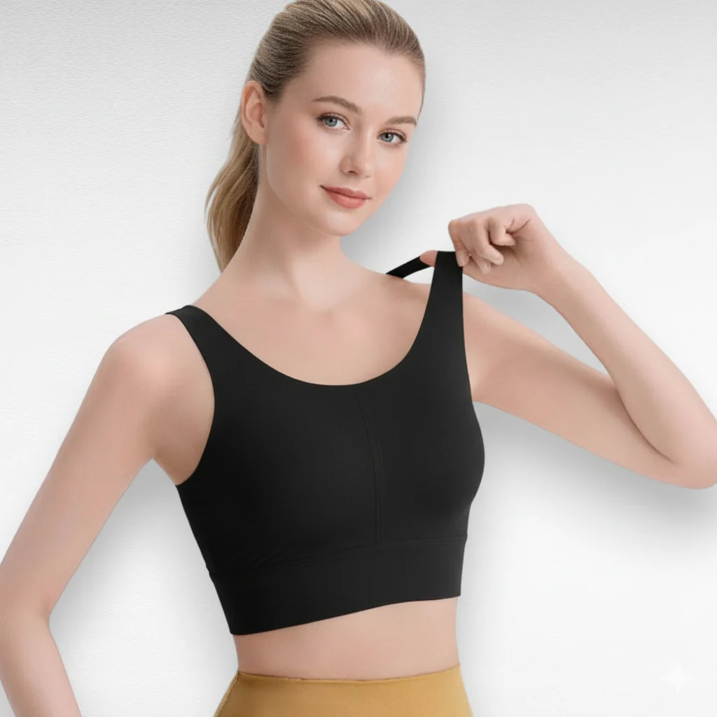 Cloud-Like Workout Tank Top Bra - Image 8