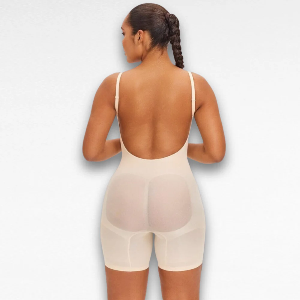 Backless Shorts Bodysuit - Image 9