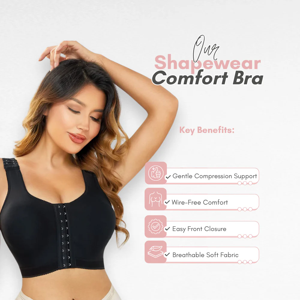 Front Closure Comfort Bra - Image 2