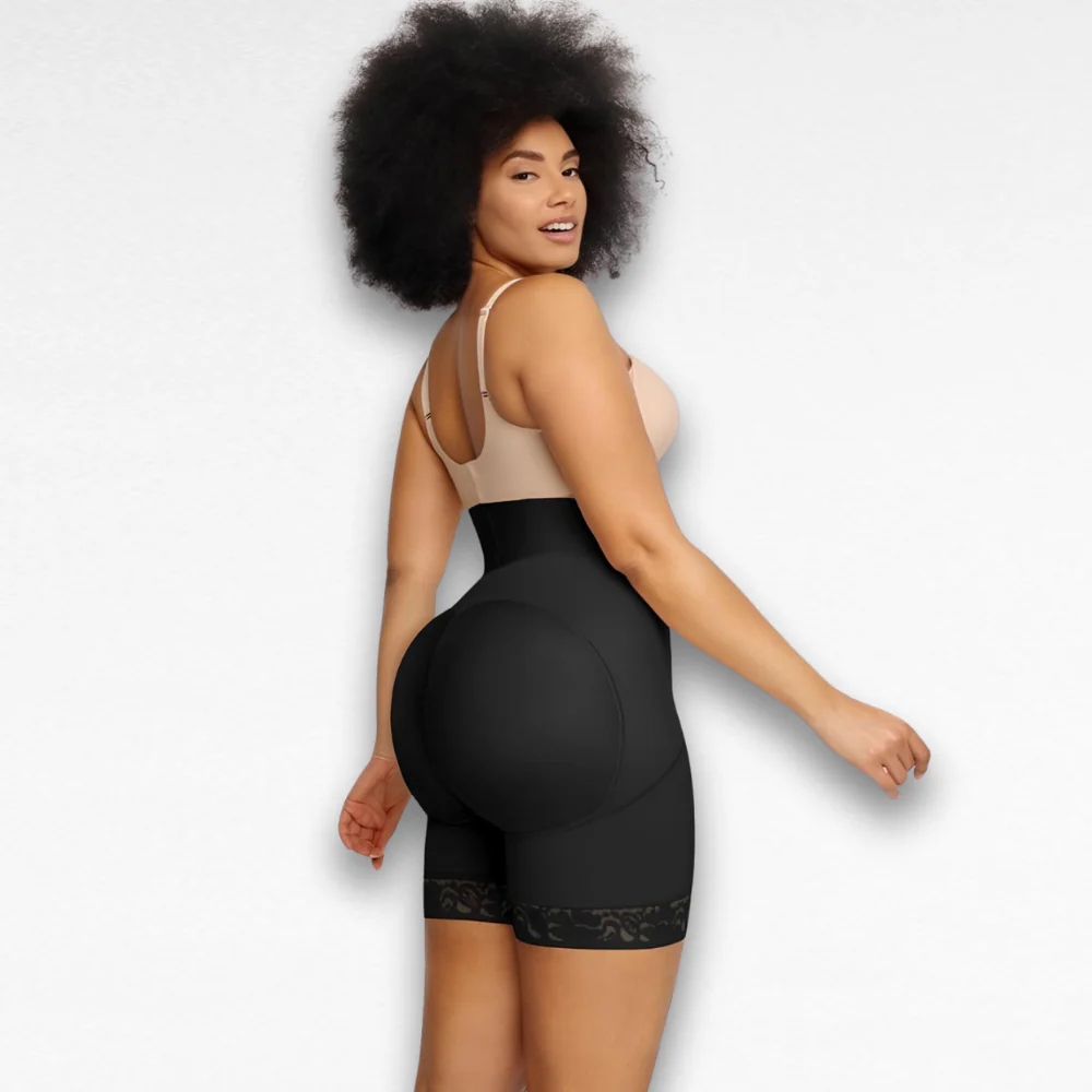 High-Waisted Compress & Lift Shorts - Image 3