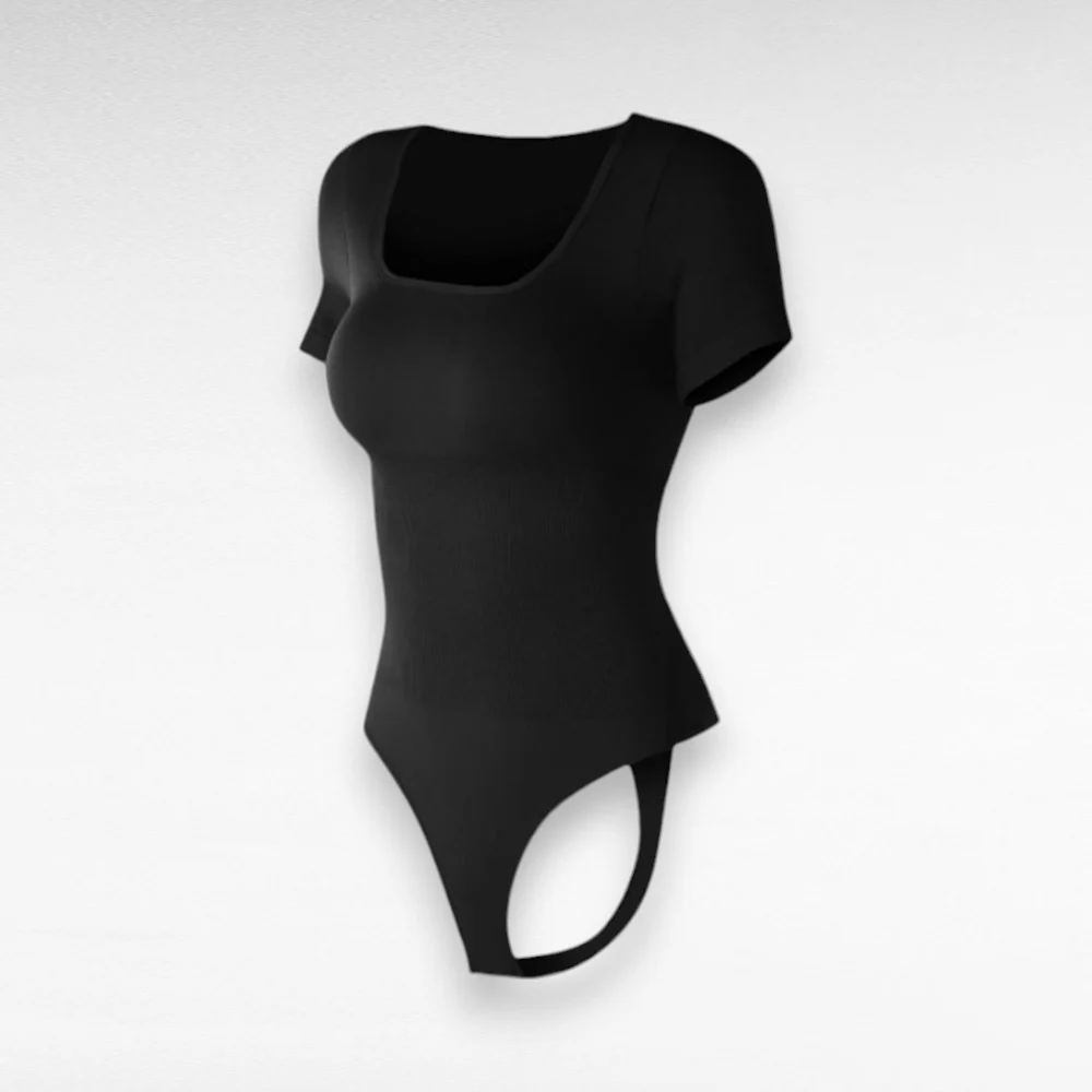 T-Shirt Thong Bodysuit - Image 13