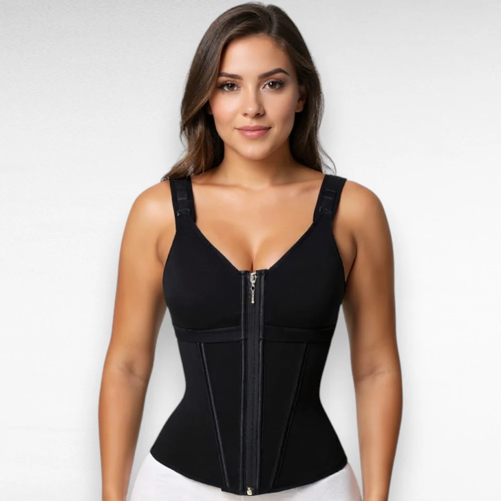 Waist Trainer Vest with Bra - Image 3
