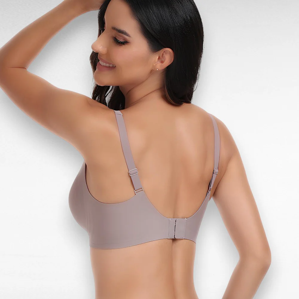 Wireless Deep V Push Up Bra - Image 13