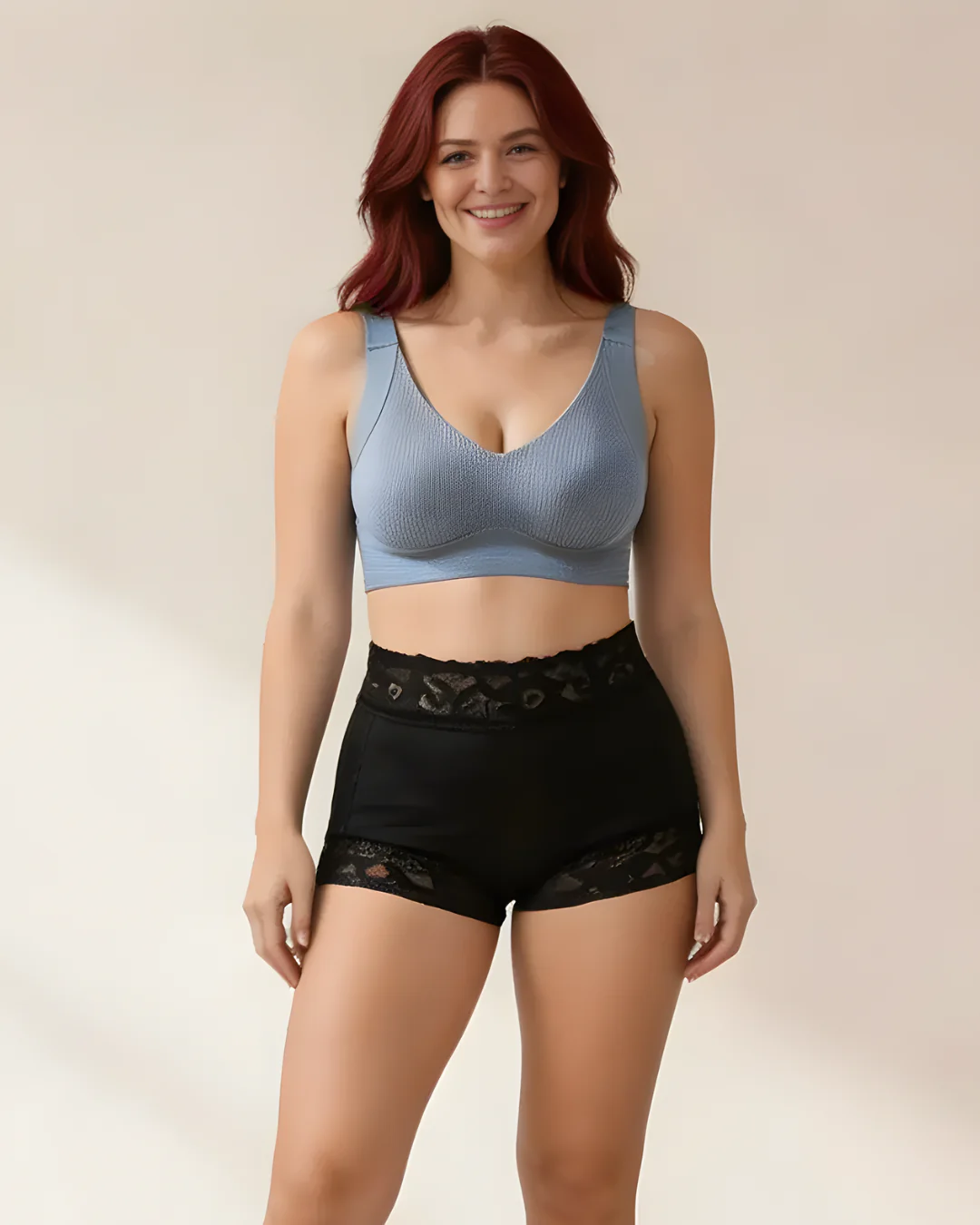 Wireless Ribbed Push-Up Bra V2.0 - Image 3