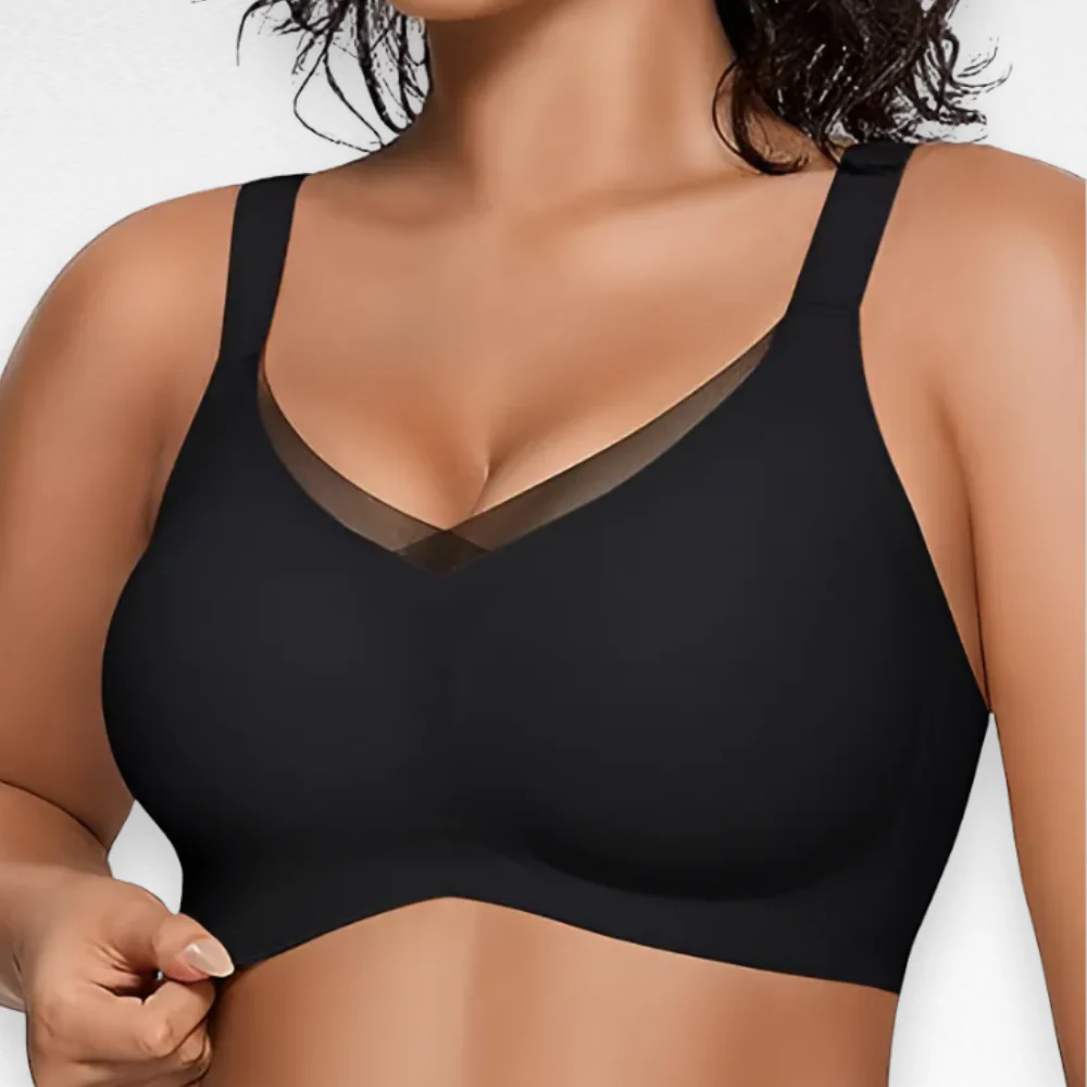 Wireless V Mesh Bra - Image 3