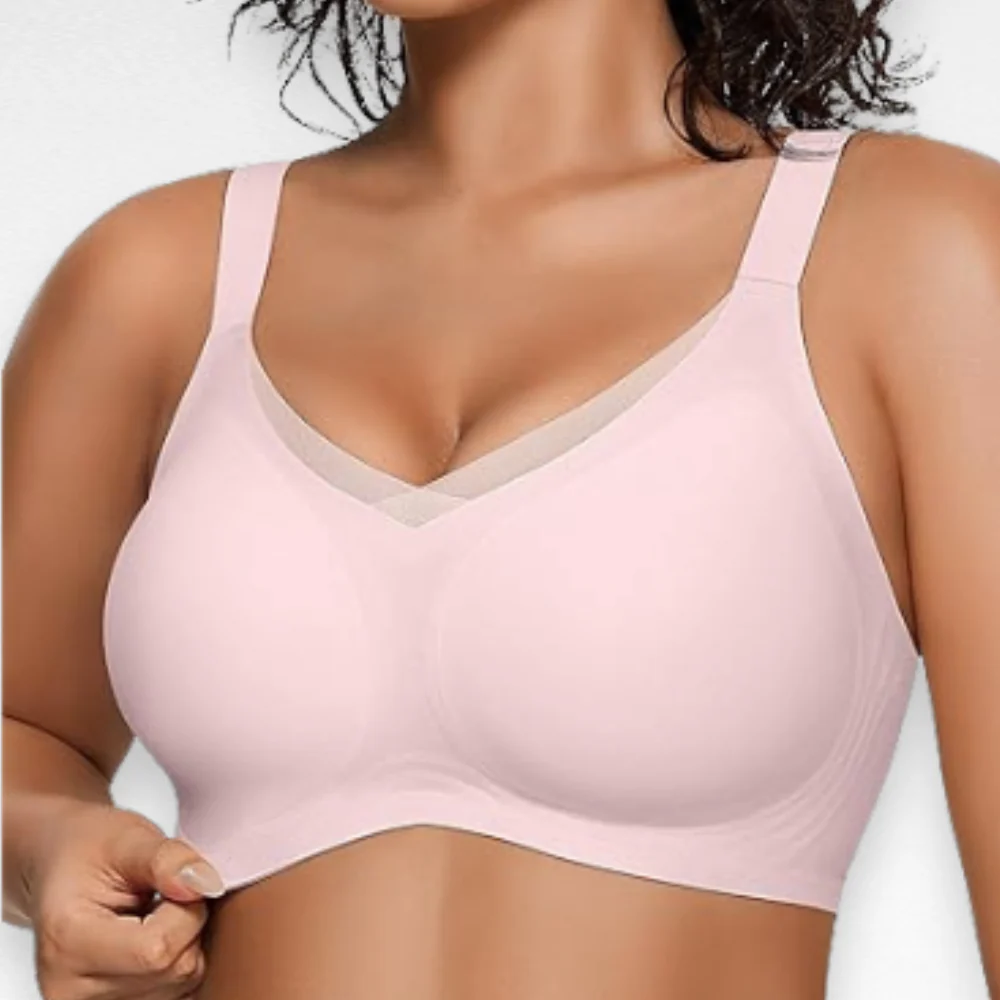 Wireless V Mesh Bra - Image 9