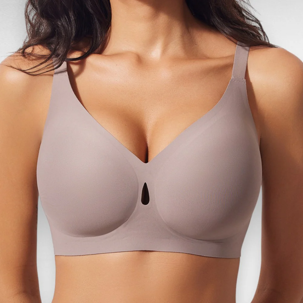 Wireless Water Drop Push Up Bra - Image 10