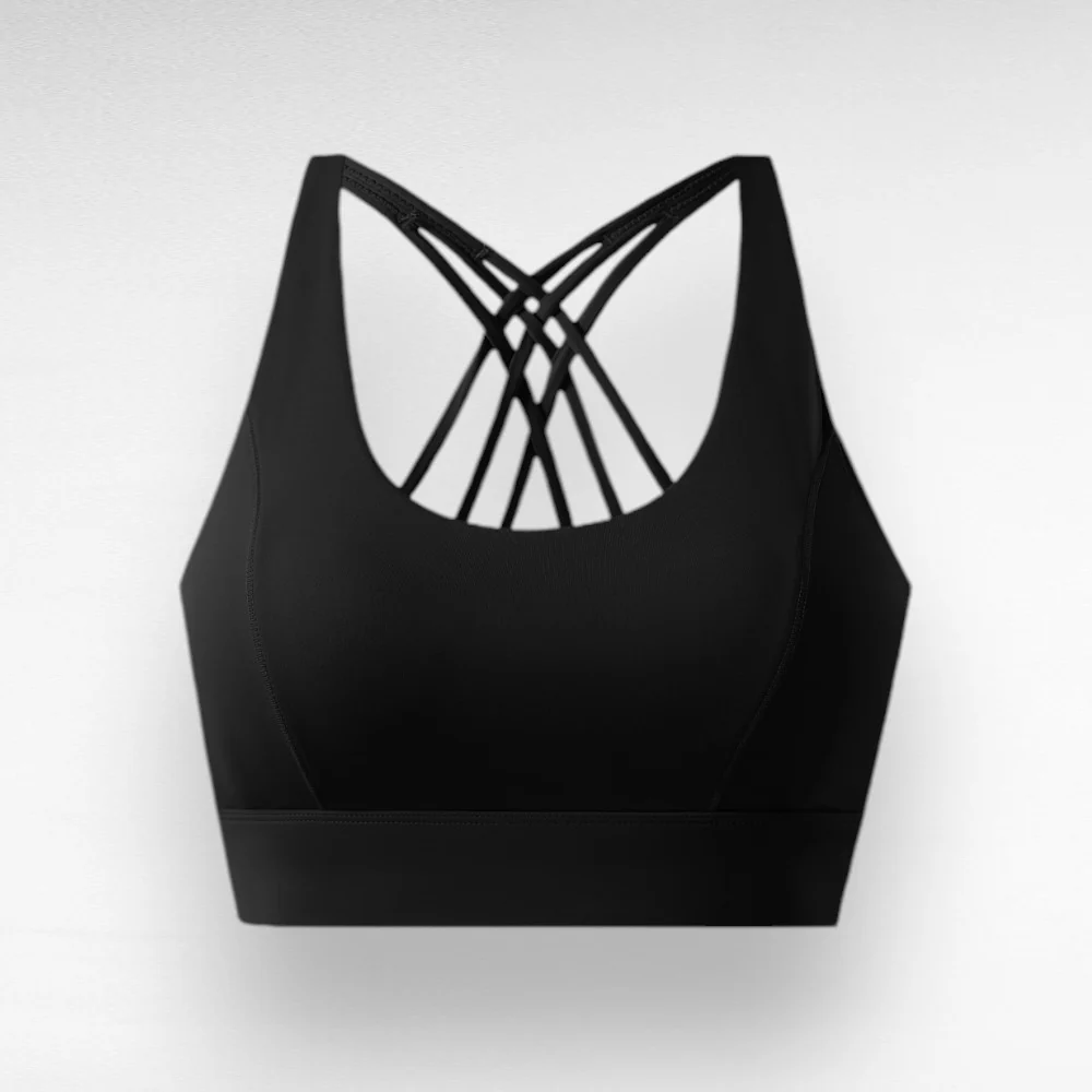 Shockproof Cross-Back Sports Bra - Image 12