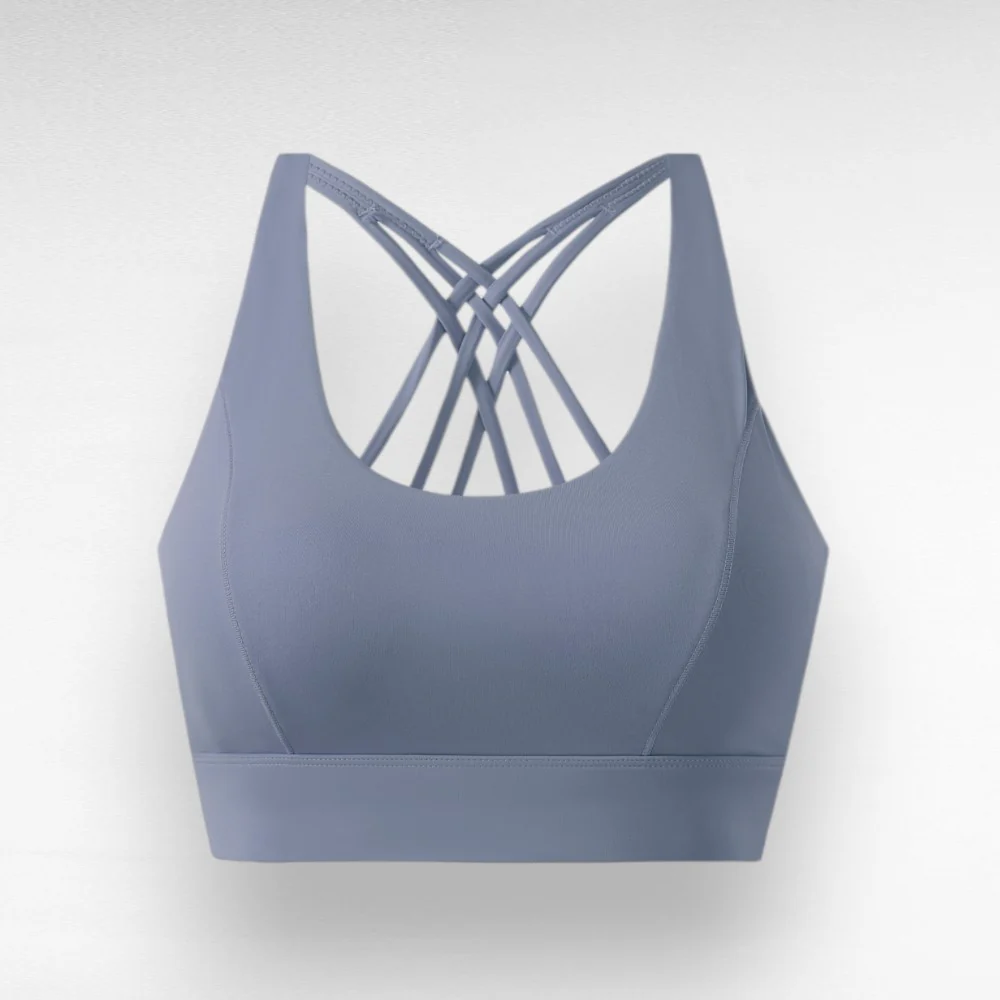 Shockproof Cross-Back Sports Bra - Image 13