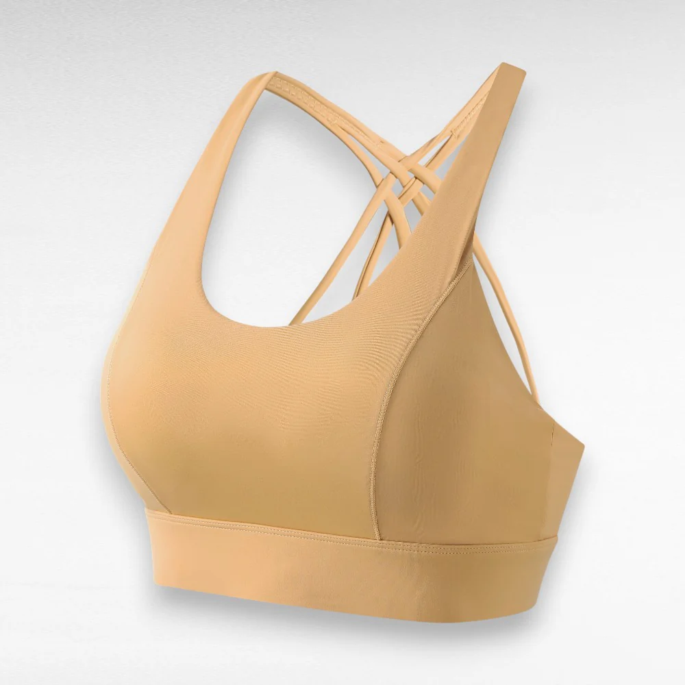 Shockproof Cross-Back Sports Bra - Image 9
