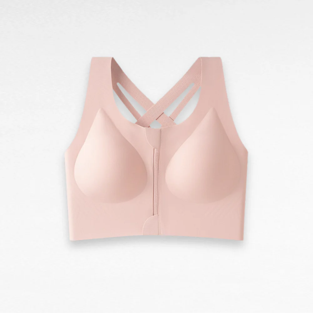 Wireless Cross-Back Sports Bra - Image 13
