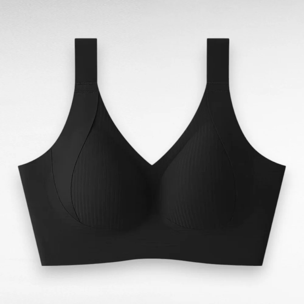 Wireless Ribbed Push-Up Bra - Image 12