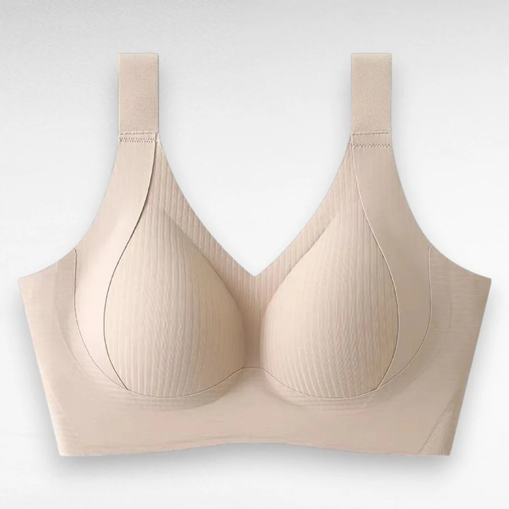 Wireless Ribbed Push-Up Bra - Image 13