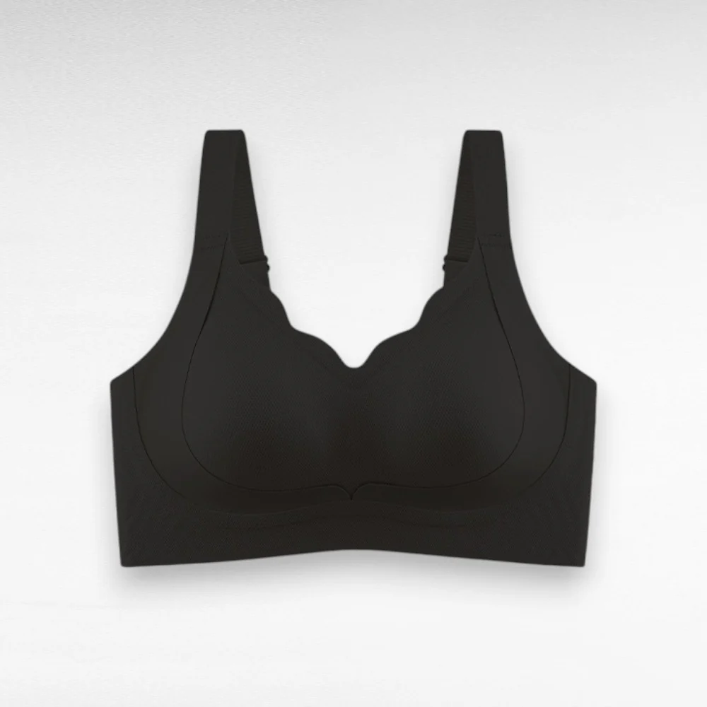 Wireless Scalloped Breathable Support Bra - Image 10